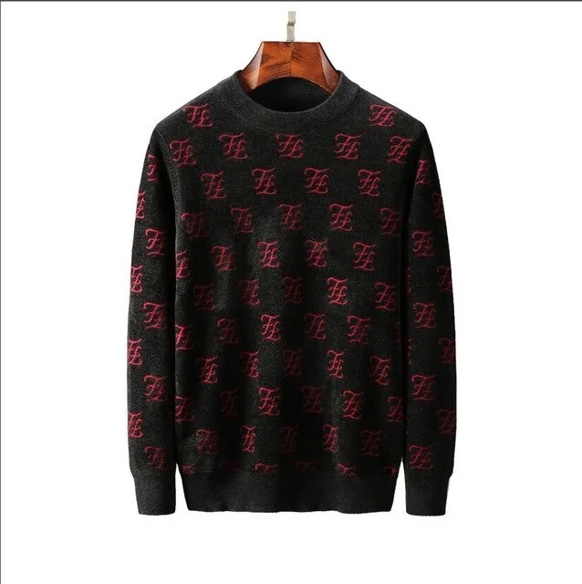 2019 new pullover casual knit sweater  men sweater  clothes Popular new pullover men  O-Neck 800961