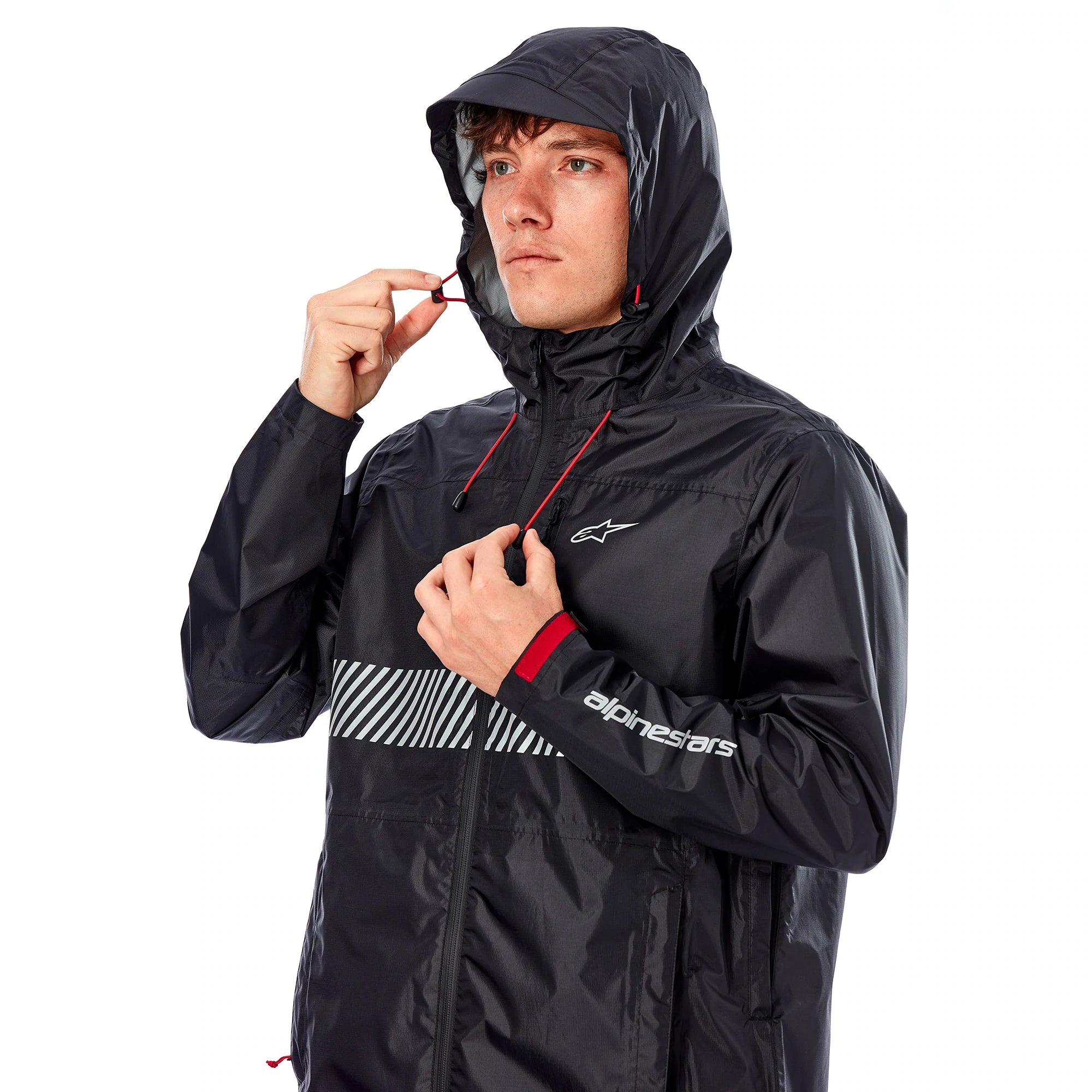 Alpinestars Mens Fusion Rain Jacket - Black