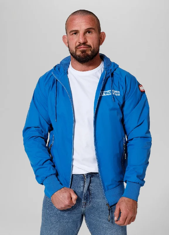 Men's transitional hooded jacket Athletic Logo