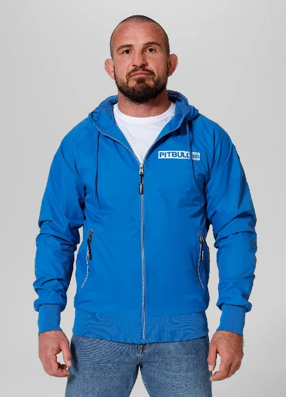 Men's transitional hooded jacket Athletic Logo