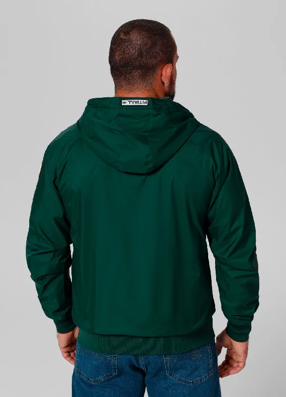 Men's transitional hooded jacket Athletic Logo