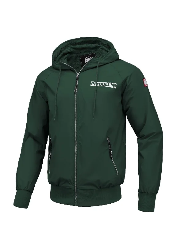 Men's transitional hooded jacket Athletic Logo