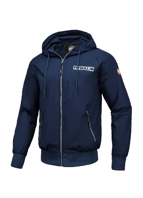 ATHLETIC LOGO Dark Navy Jacket