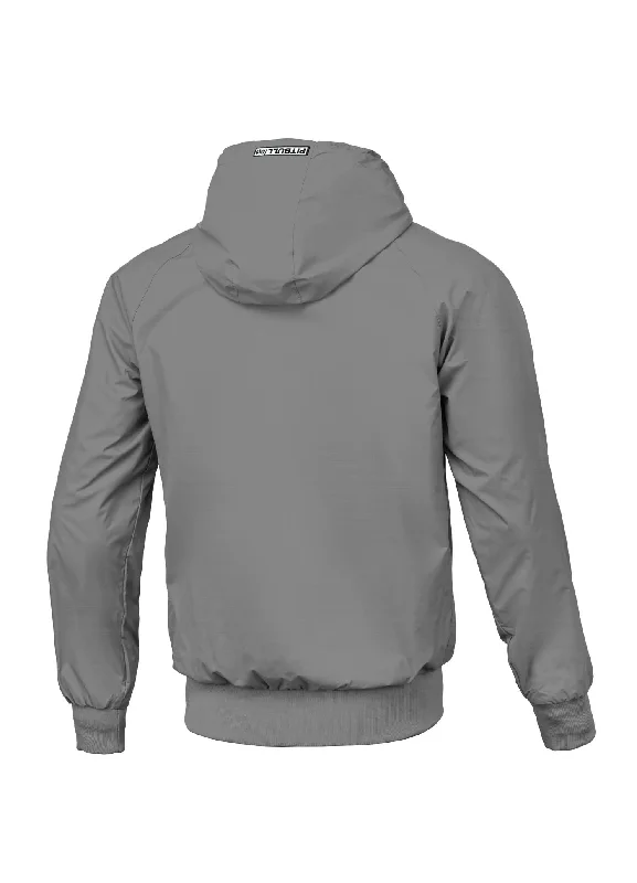 Men's transitional hooded jacket Athletic Logo