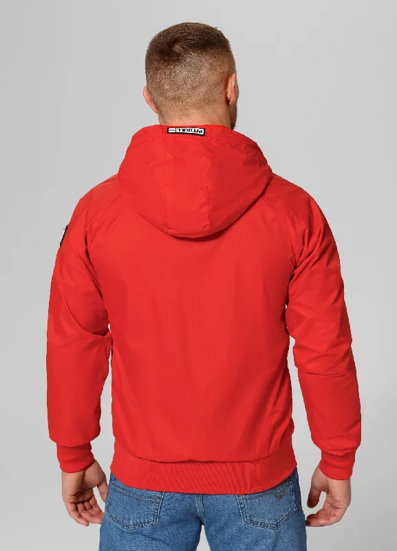 Men's transitional hooded jacket Athletic Logo