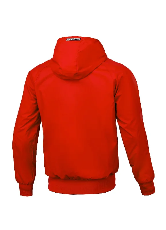 Men's transitional hooded jacket Athletic Logo