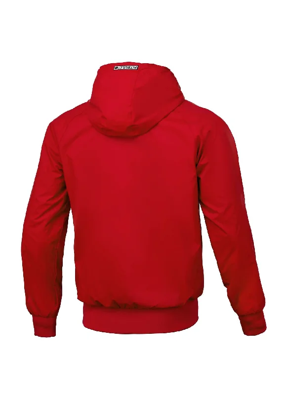 Men's transitional hooded jacket Athletic Logo