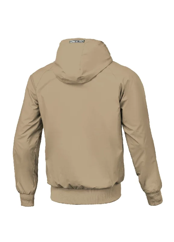 Men's transitional hooded jacket Athletic Logo