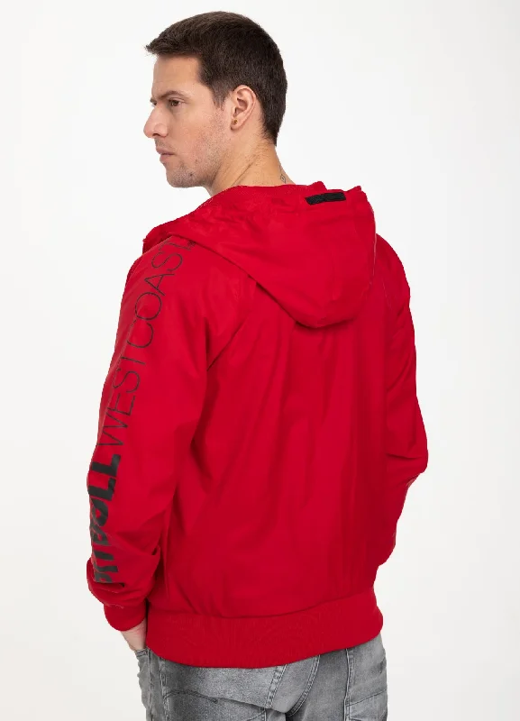 Transitional hooded jacket Athletic Sleeve