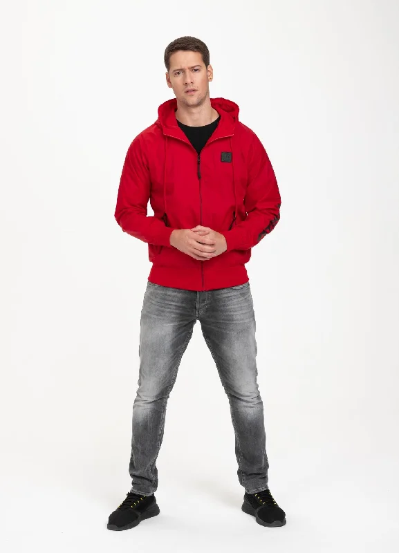 Transitional hooded jacket Athletic Sleeve