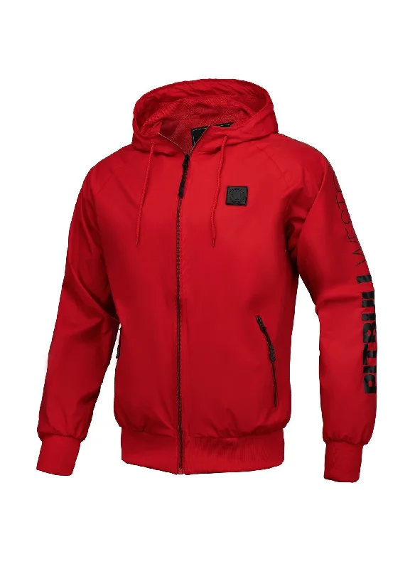 Transitional hooded jacket Athletic Sleeve