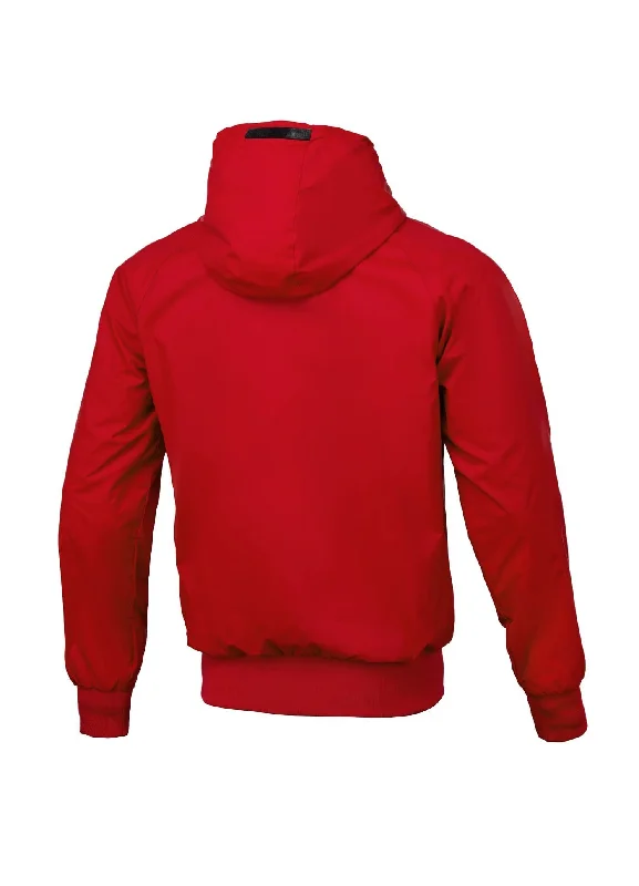 Transitional hooded jacket Athletic Sleeve