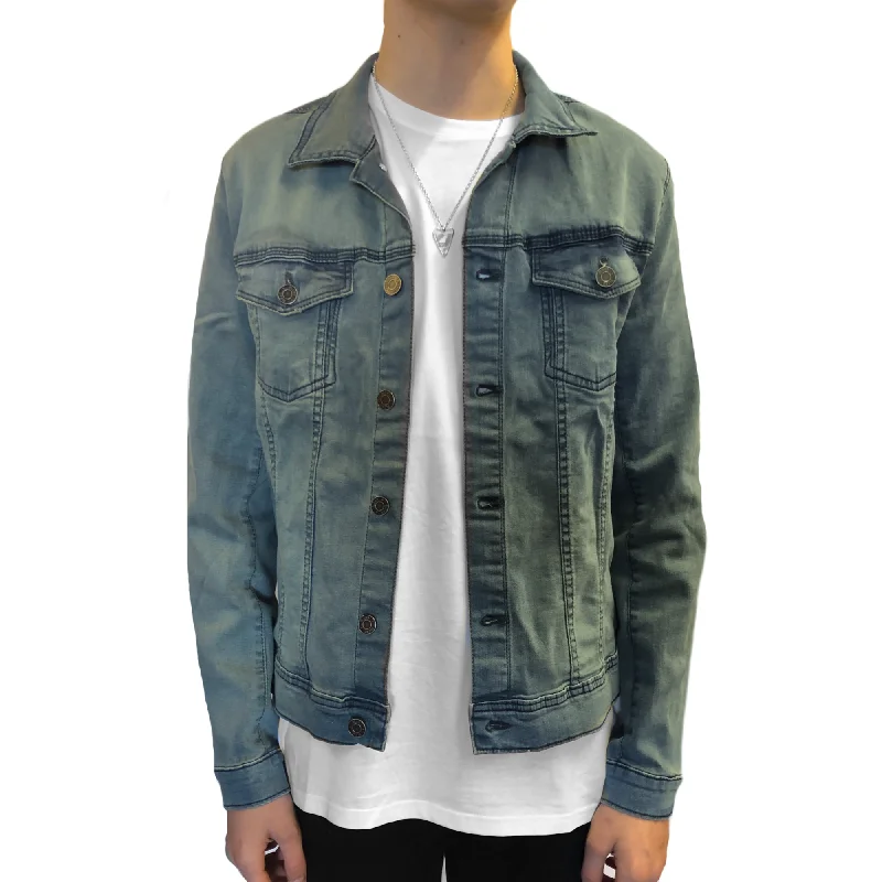 Blend Mens Denim Jacket - 20707669- SALE- -