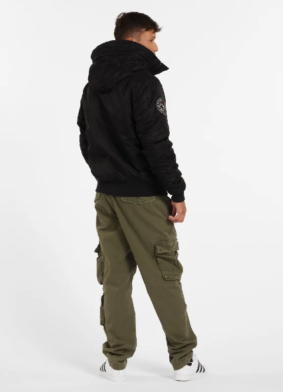 Men's winter hooded jacket Encino