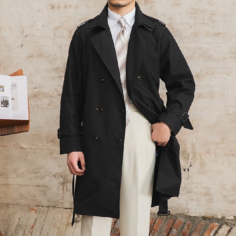 London Double Breasted Belted Trench Coat