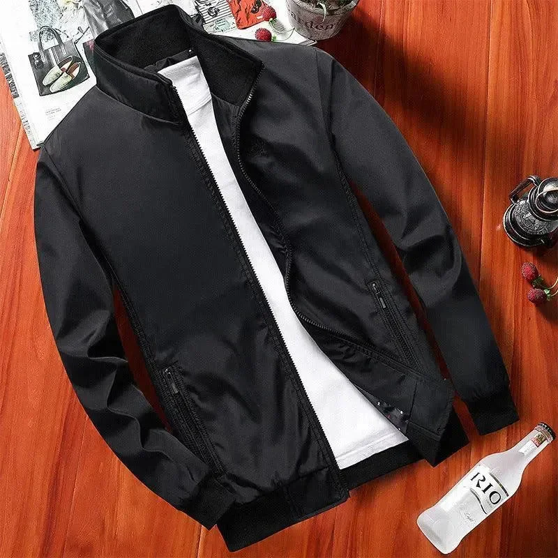 Middle-aged Jacket Men's Jacket Thin Jacket