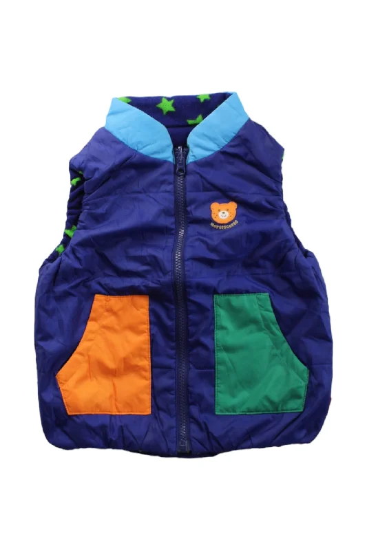 Miki House Reversible Outerwear Vest 2T - 3T