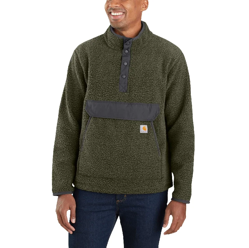 Relaxed Fit Fleece Pullover