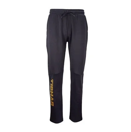 Black gold trousers / L