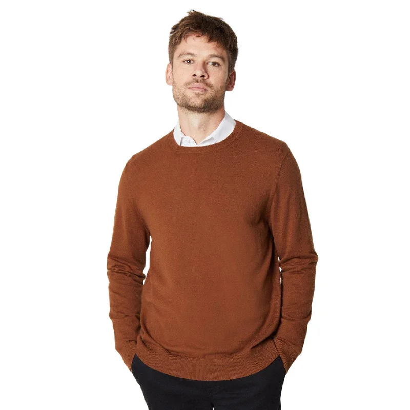 Burton Mens Rich Cotton Crew Neck Jumper