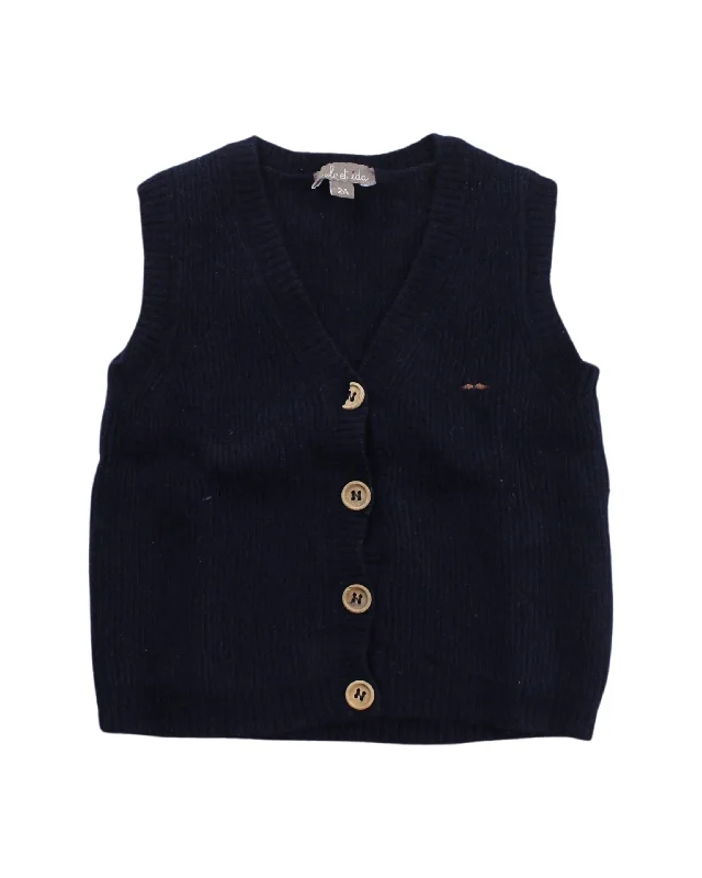 Emile et Ida Sweater Vest 2T