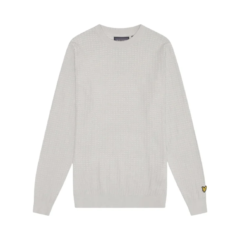 Lyle & Scott Mens Grid Pullover