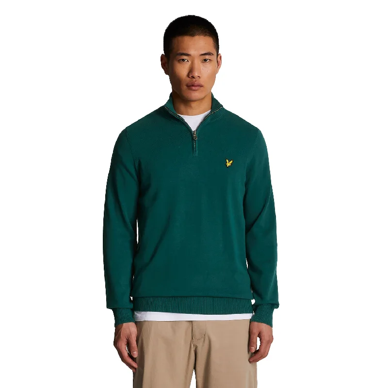 Lyle & Scott Mens Quarter Zip Jumper