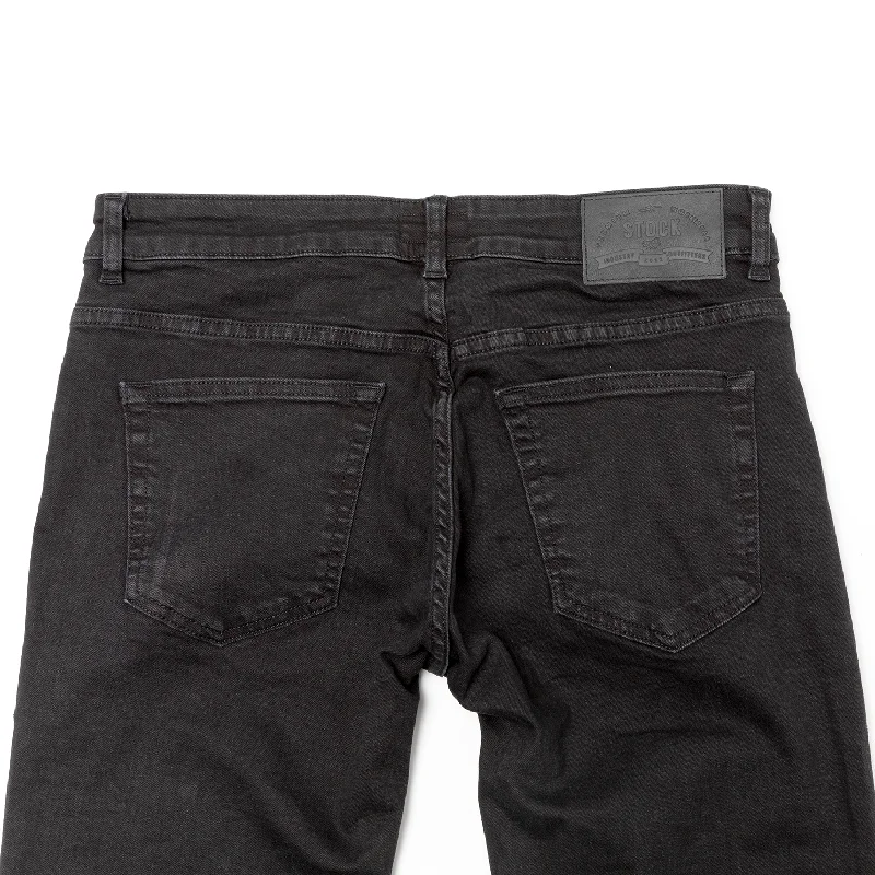 Men's Black Stretch Service Jeans