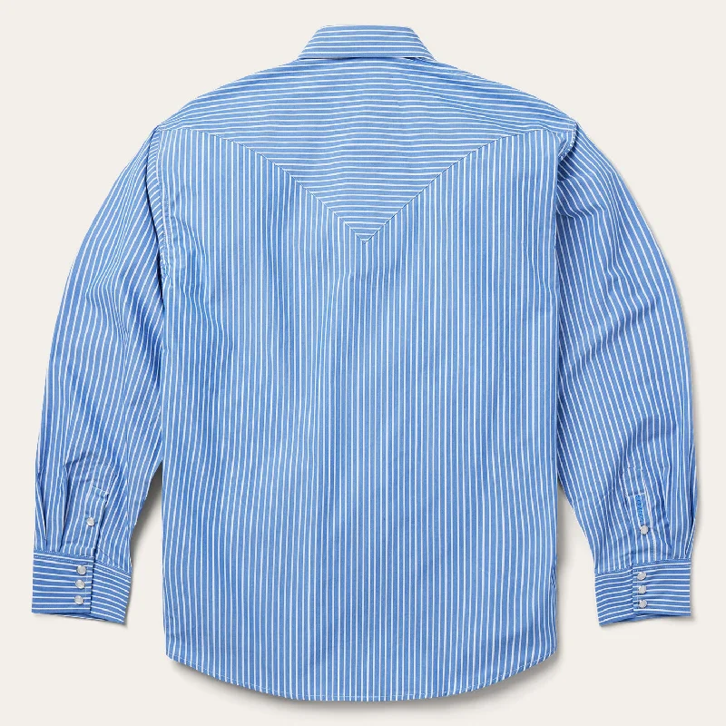 Blue Western Stripe Shirt