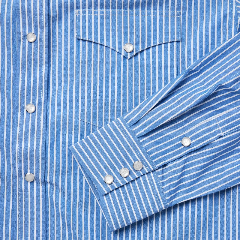 Blue Western Stripe Shirt