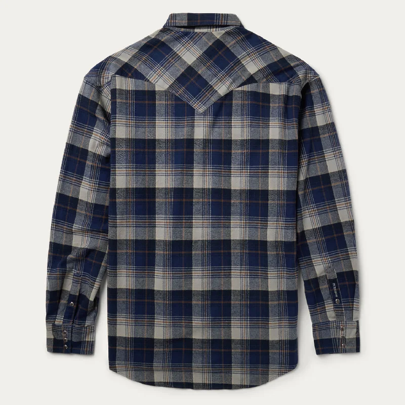 Brushed Flannel Western Shirt