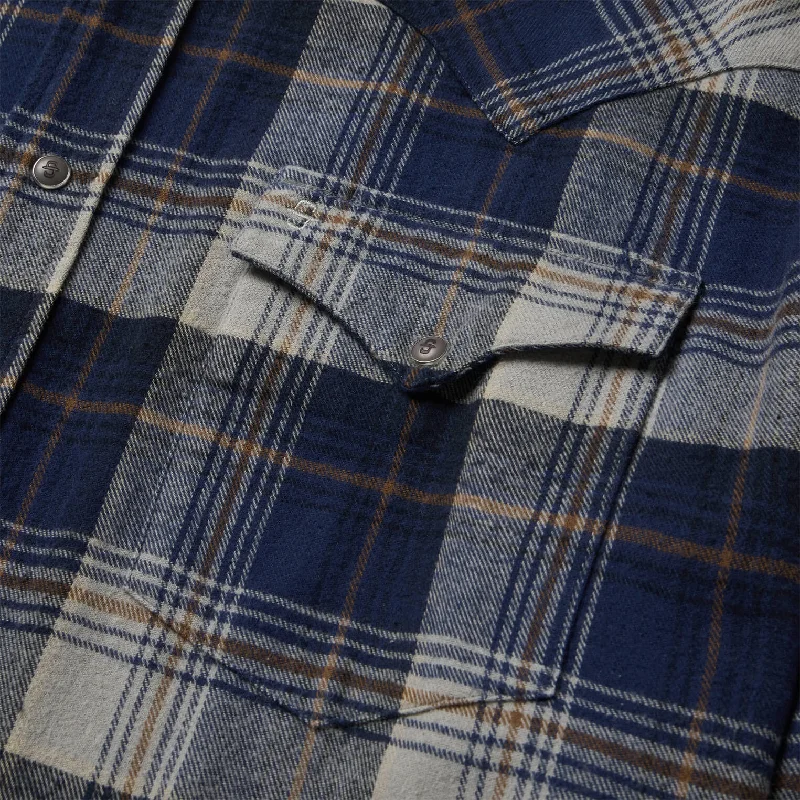 Brushed Flannel Western Shirt