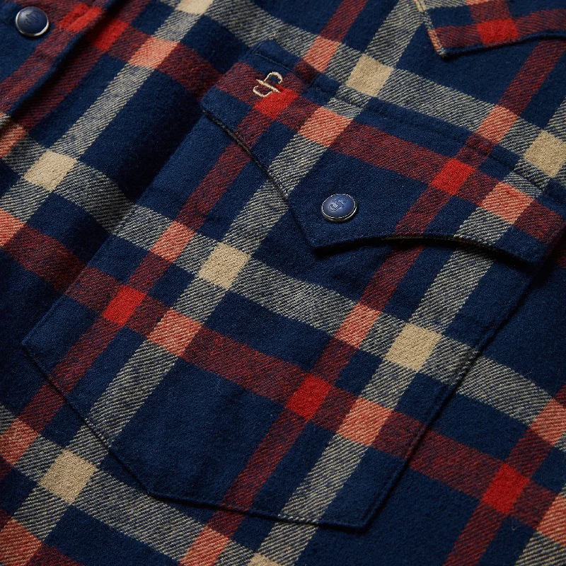 Brushed Twill Plaid Shirt