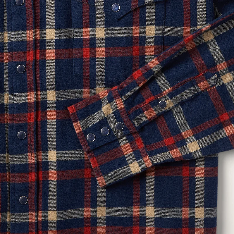 Brushed Twill Plaid Shirt