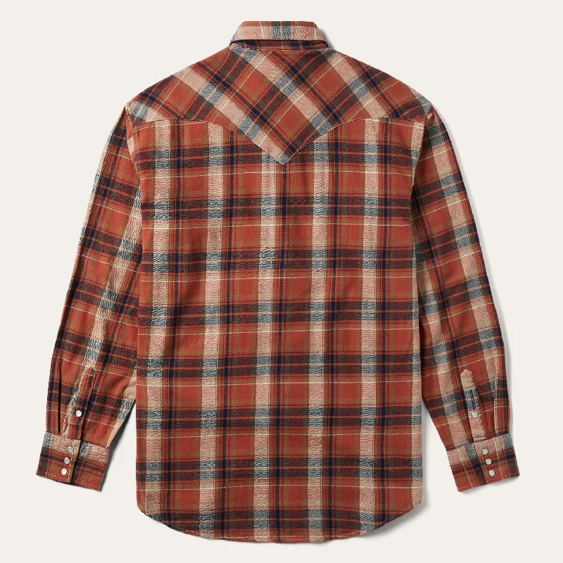 Brushed Twill Plaid Shirt