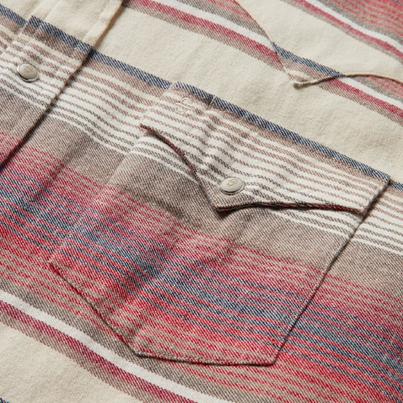 Brushed Twill Striped Shirt