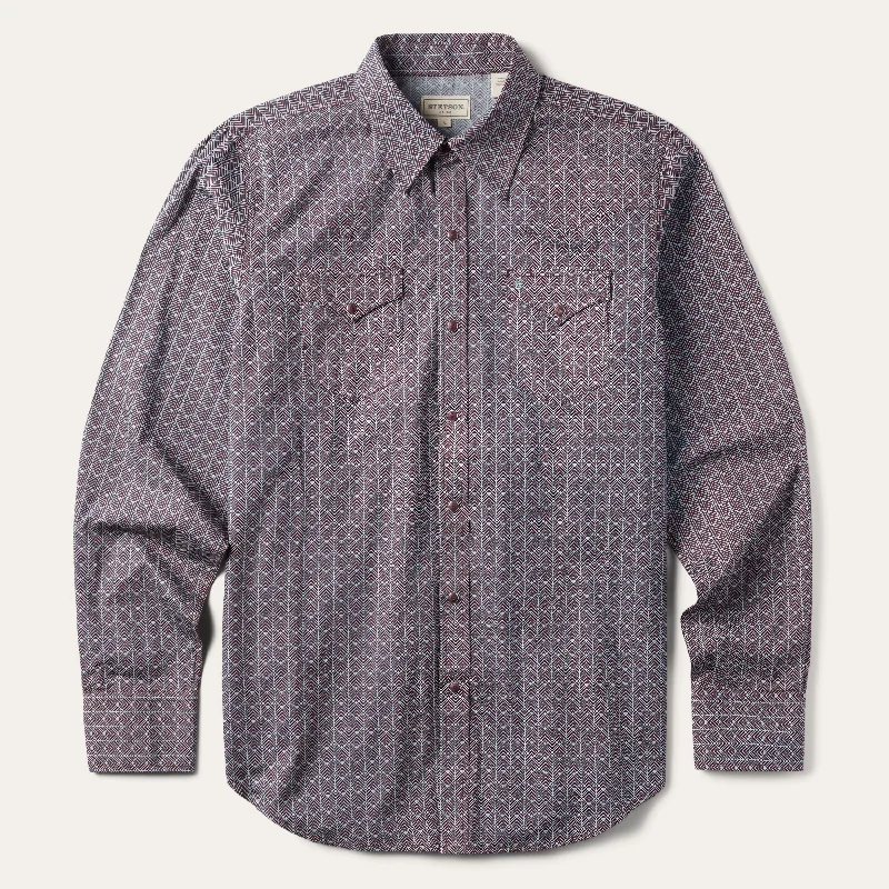 Chevron Grid Shirt