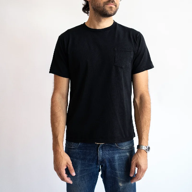 Classic Black Pocket Tee