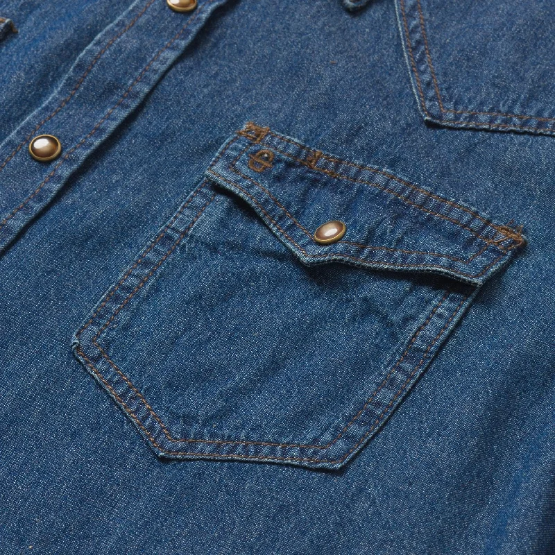 Modern Denim Western Shirt