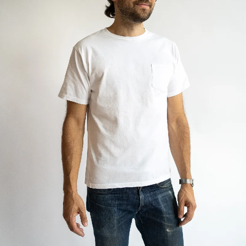 Classic White Pocket Tee