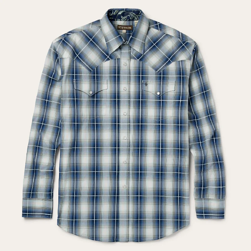 Crystal Plaid Western Shirt