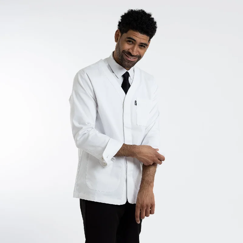 Men's White Bartender Jacket