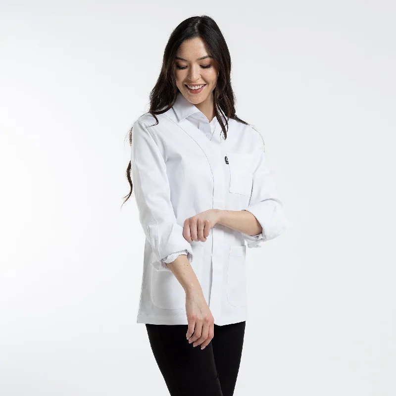 Women's White Bartender Jacket