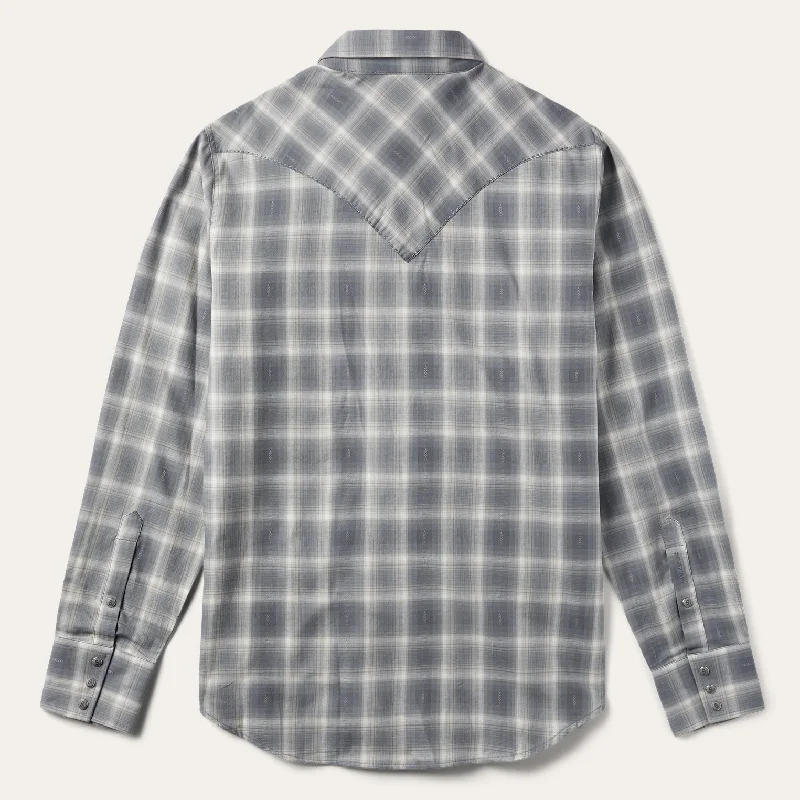 Dobby Twill Plaid Shirt