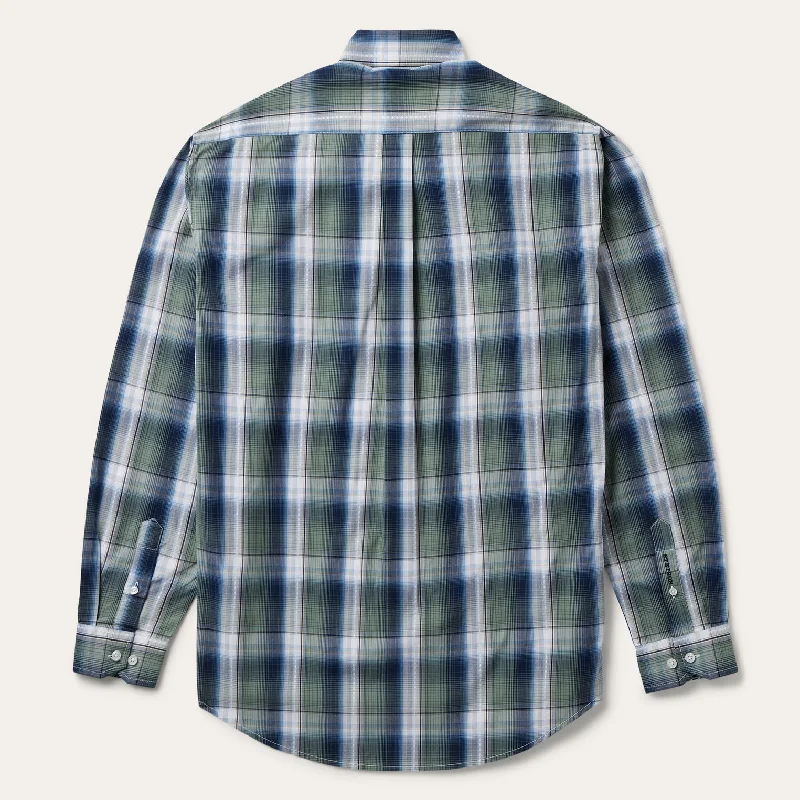 Lucky Diamond Plaid Button Front Shirt