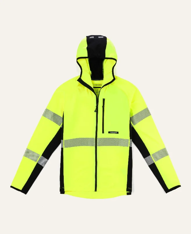 M1 Harness Zip Up Hoodie- Hi Vis