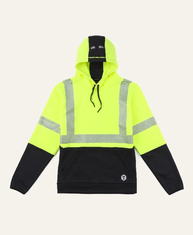 M2 Grid Hoodie - Hi Vis