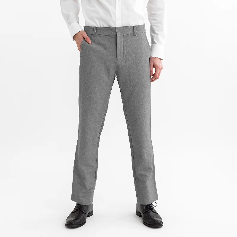 Men's Heather Gray Tech Trouser