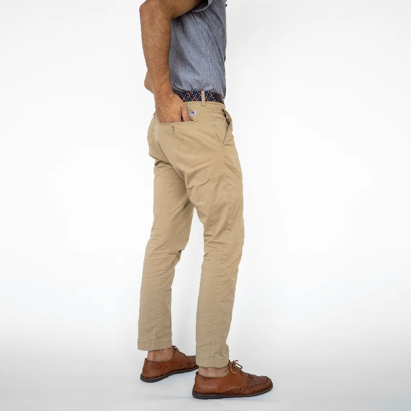 Men's Khaki Stretch Service Chino