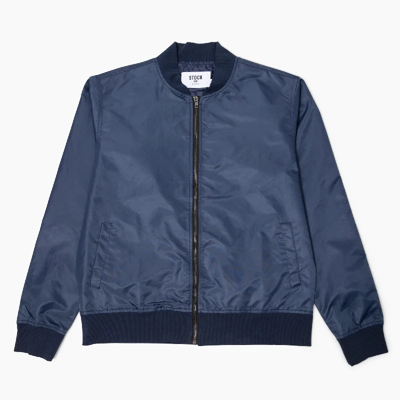 Men's Navy Bomber Jacket